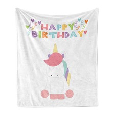 Unicorn Party Soft Flannel