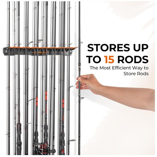 Space saving fishing - fishing, pole