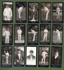 F&J Smith Cricketers (1-50) 1912 Twenty-eight Cards Good