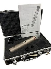 AKG C1000S Condenser Cardioid Microphone, clip, Hypercardioid Adaptor & Case