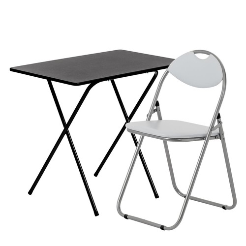 Wooden folding desk chair - folding, &