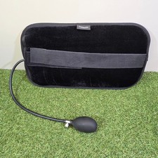 Posturite Lumbarfit Inflatable Lumbar Support Cushion Black