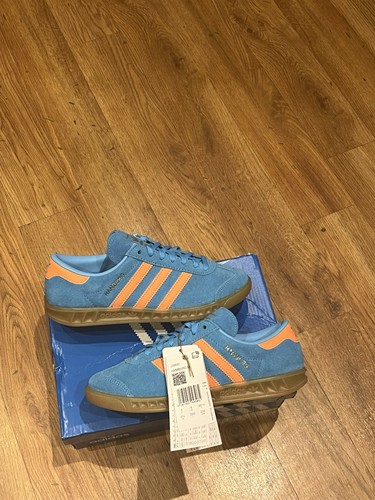 Adidas hamburg blue - blue, orange