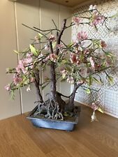 Oriental Chinese Japanese plastic garden flowers / trees