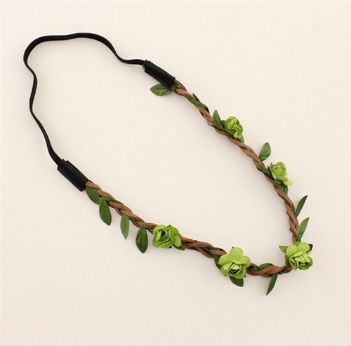 Rose flower hair - flower, band