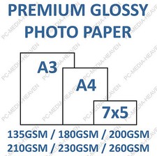 7x5 A4 A3 Premimum Gloss