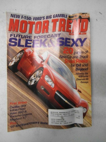 Motor trend magazine march - trend,