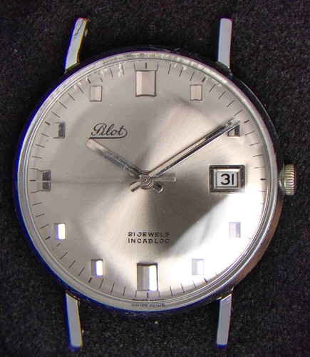 Pilot grey silver dial - grey,