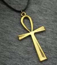 Egyptian cross pendant - cross,