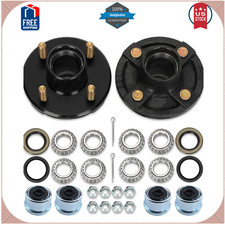 2 Sets 4 Lug Trailer Hub Kits