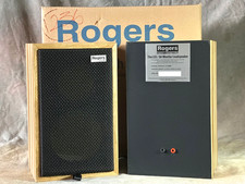 BBC Silver Badge Rogers LS3/5A Cabinets in Great Condition, Chartwell