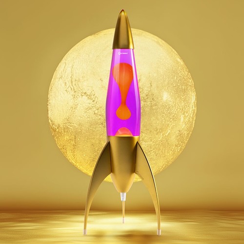 Mathmos telstar gold lava - mathmos,