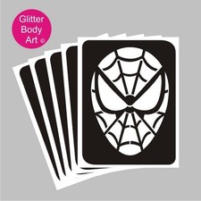 25 Spiderman  themed Glitter