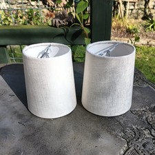 Lamp shades clip cream - 2x, clip-on