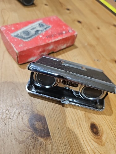 Vintage pocket binoculars - vintage, 2.5