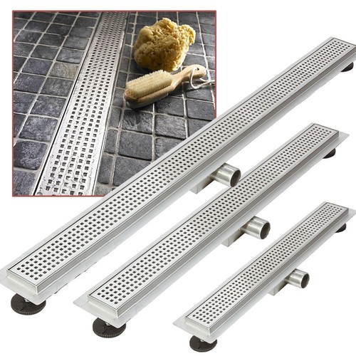 Linear shower drain - linear, stainless