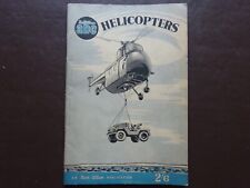 Old 1954 pocket book 'HELICOPTERS' 56-pages Ian Allan Publication VG+ condition