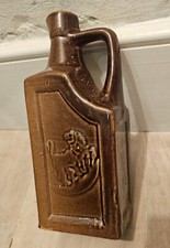 Antique stoneware spirit reform flask