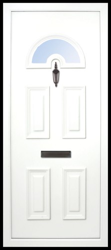Pvc upvc white full door - upvc, panel