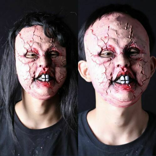 Halloween scary doll mask - scary,