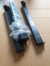 4x 500mm Fascia Corner Double Ended .Grey.