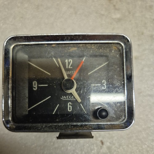 Vintage jaeger car - vintage, clock