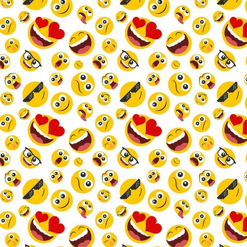 Crafts fabrics emoji design - fabrics,