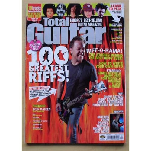 Metallica total guitar 123 - metallica, #123