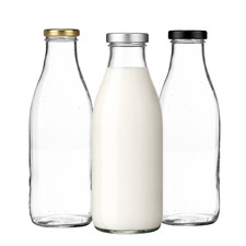 1000ml Glass Milk Bottle with
