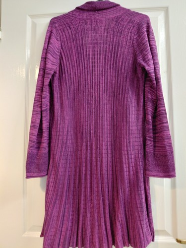 Womens long purple - m&s,