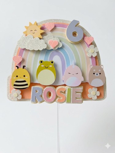 Personalised squishmallow cake - squishmallow,