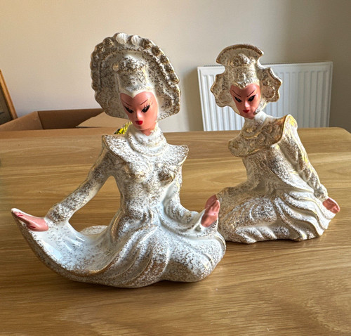 1950s ceramic oriental - 1950s,