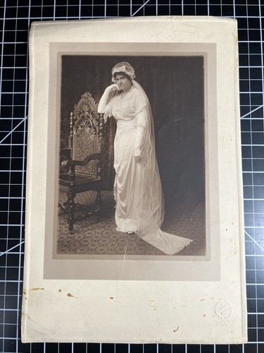 Vtg bride wedding wood - vtg,