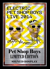 PET SHOP BOYS   SIGNED