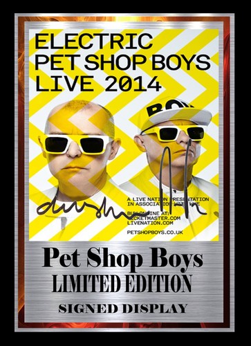 Pet shop boys signed - pet,