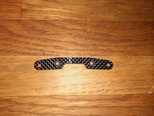 tamiya king cab hilux monster racer carbon fibre steering plate