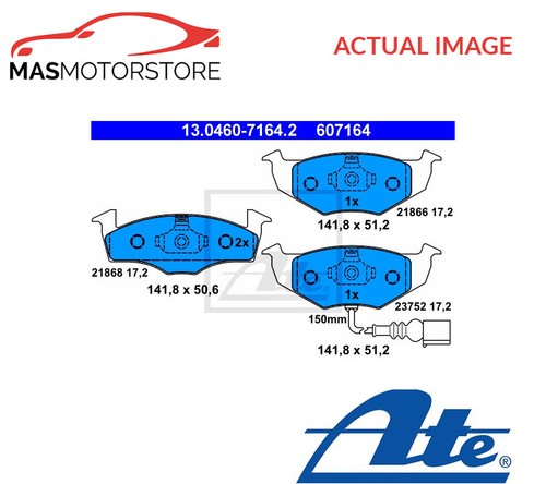 Brake pads set braking - brake, pad