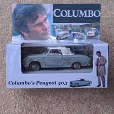 Columbo - Code 3 Peugeot 403 - 1:43 Scale c/w free display box