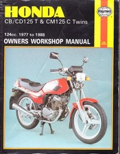 HONDA CB125 CD125T & CM125 C