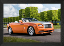 Orange Rolls-Royce Dawn