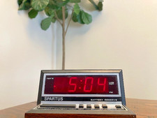 Vintage Spartus Digital LED