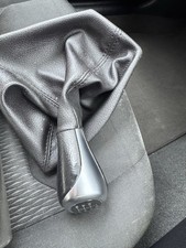 BMW 6 Speed Gear Knob with Gaiter Genuine OEM Leather Black