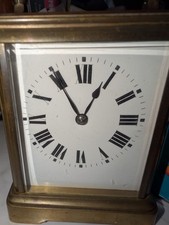 antique chiming carriage clock