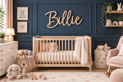Personalised wooden name large - personalised,