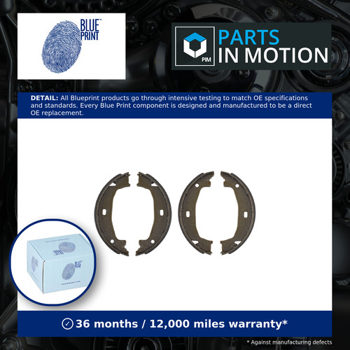 Handbrake shoes set fits bmw - fits,