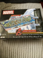 Marvel Avengers 4d New York Puzzle 818 Pieces Age 8+