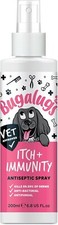 BUGALUGS Itch & Immunity Antiseptic Spray – Helps Soothe Itchy Skin, Paws, Ears