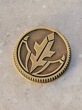 Legacy HYBRID Dragon Tiger Power Coin-Weathered Made for Legacy Ranger Morpher
