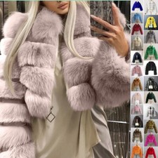 Women Luxury Fluffy Faux Fur