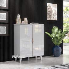 White sideboard cabinet - sideboard,